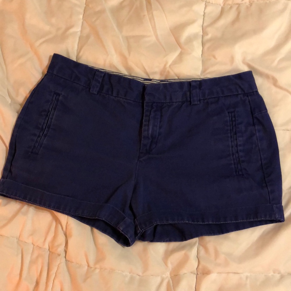 Blue shorts